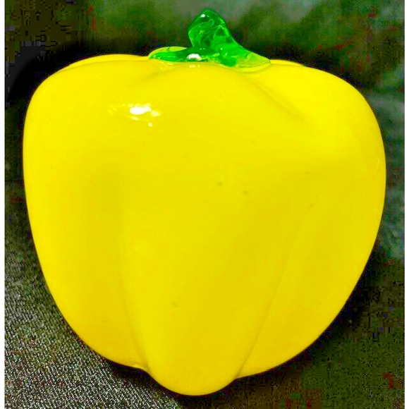 Murano Styled Fruit & Veggies Handblown Glass Lot of 6 Vintage - Picture 14 of 16